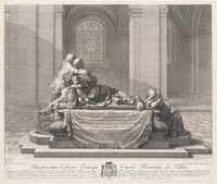 KG 14740
<br/>
graftombe kardinaal de Richelieu (achterkant)
<br/>
<em>Simonneau, Charles (1645-1728)</em>